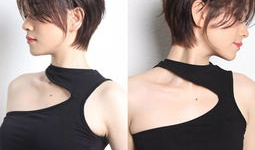 短发一边剪很短视频,一边剪至极短视频